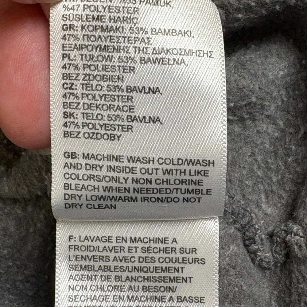 The North Face Mens Never Stop Exploring Red Box Logo Hoodie‎ Grey Small A3X9J